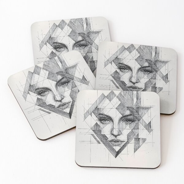 Item preview, Fractured Reflections: The Geometry of Identity designed and sold by oanaunciuleanu.