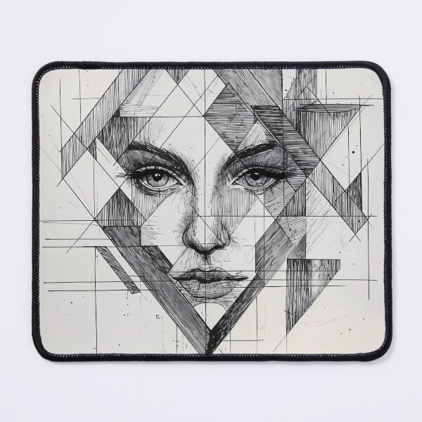 Item preview, Fractured Reflections: The Geometry of Identity designed and sold by oanaunciuleanu.