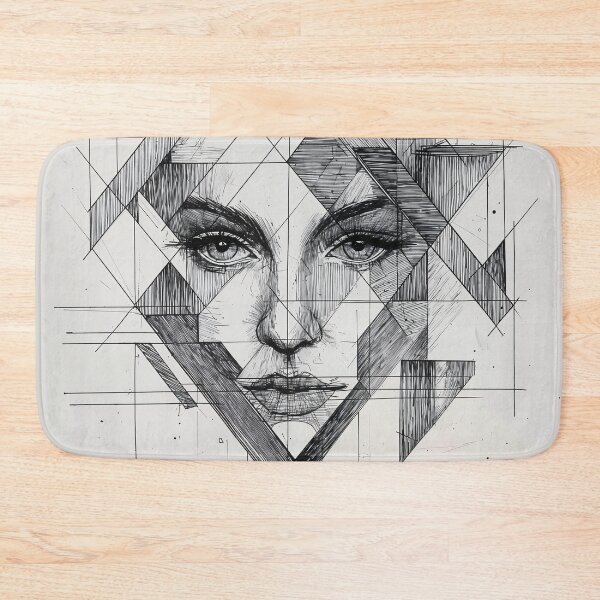 Item preview, Fractured Reflections: The Geometry of Identity designed and sold by oanaunciuleanu.