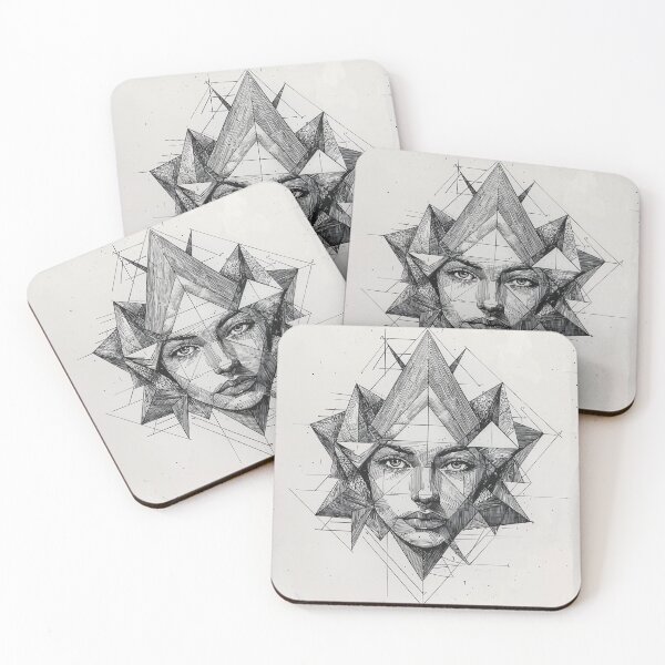 Item preview, Fractured Reflections: The Geometry of Identity designed and sold by oanaunciuleanu.