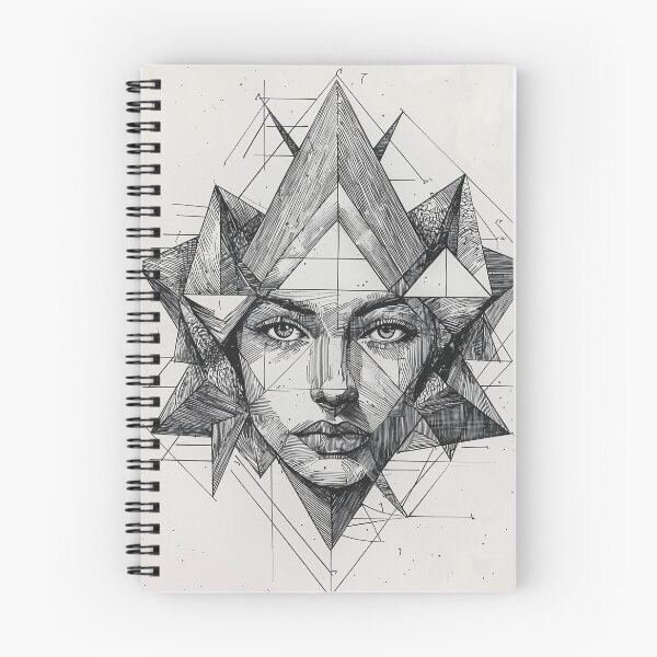 Item preview, Fractured Reflections: The Geometry of Identity designed and sold by oanaunciuleanu.