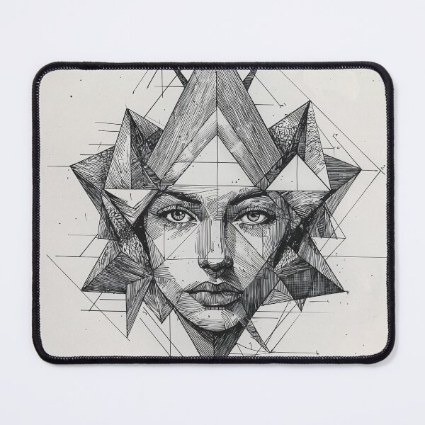 Item preview, Fractured Reflections: The Geometry of Identity designed and sold by oanaunciuleanu.