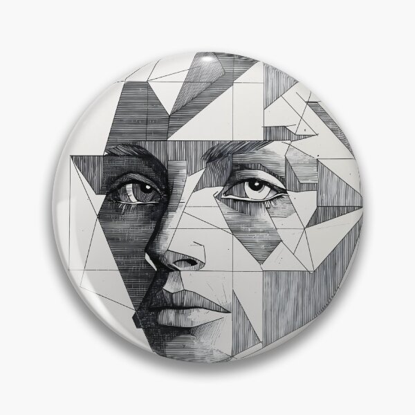 Item preview, Fractured Reflections: The Geometry of Identity designed and sold by oanaunciuleanu.