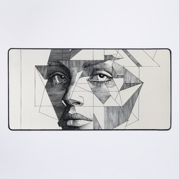 Item preview, Fractured Reflections: The Geometry of Identity designed and sold by oanaunciuleanu.