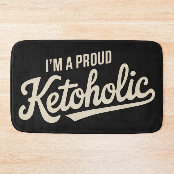 Item preview, Proud Ketoholic Keto Diet Enthusiast Funny Keto Diet designed and sold by Anniko Art Studio.