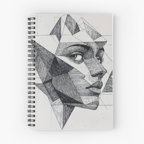 Item preview, Fractured Reflections: The Geometry of Identity designed and sold by oanaunciuleanu.