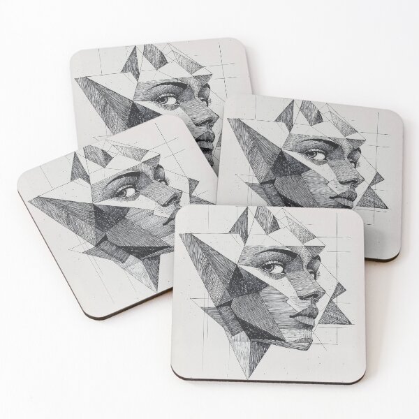 Item preview, Fractured Reflections: The Geometry of Identity designed and sold by oanaunciuleanu.