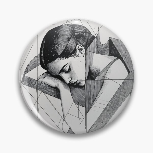 Item preview, Fractured Reflections: The Geometry of Identity designed and sold by oanaunciuleanu.