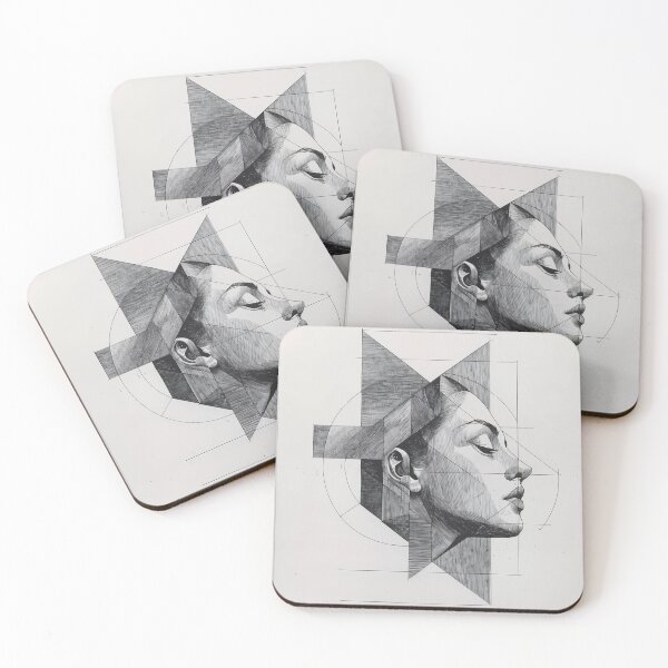 Item preview, Fractured Reflections: The Geometry of Identity designed and sold by oanaunciuleanu.