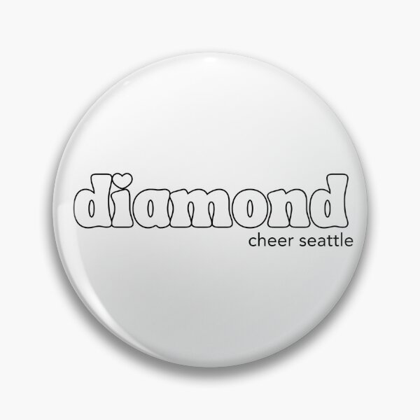 Item preview, diamond in white designed and sold by CheerSeattle.