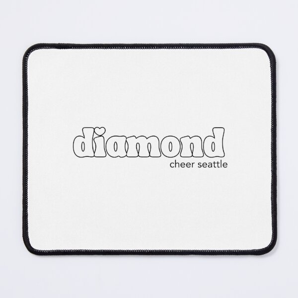 Item preview, diamond in white designed and sold by CheerSeattle.