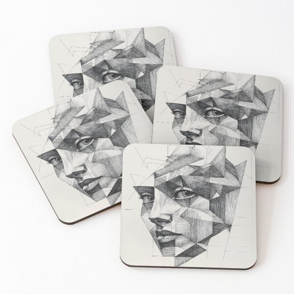 Item preview, Fractured Reflections: The Geometry of Identity designed and sold by oanaunciuleanu.