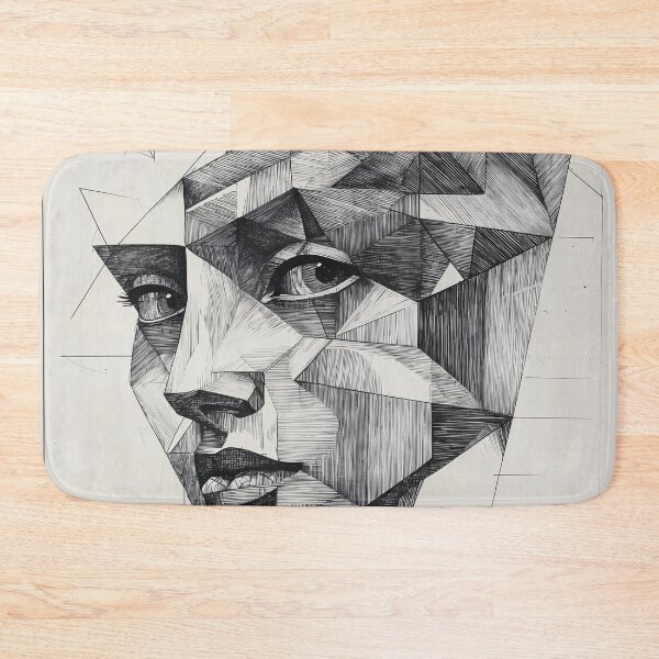 Item preview, Fractured Reflections: The Geometry of Identity designed and sold by oanaunciuleanu.