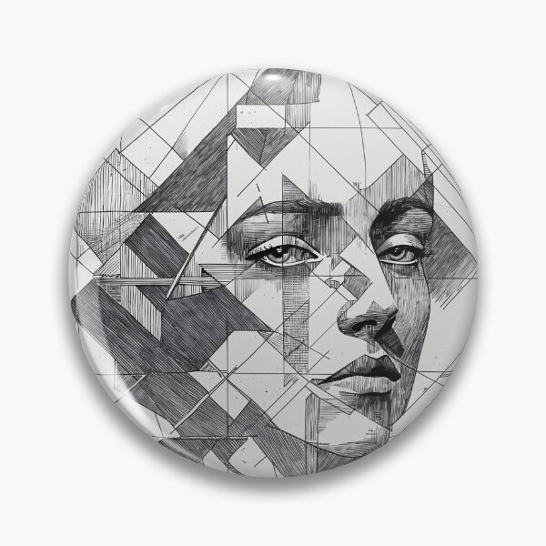 Item preview, Fractured Reflections: The Geometry of Identity designed and sold by oanaunciuleanu.