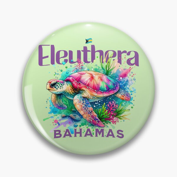 Item preview, Bahamas Souvenir Gift : Eleuthera Bahamas Sea Turtle designed and sold by shoptshirtswag.