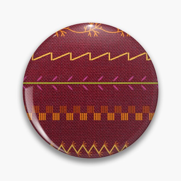 Item preview, Sewing Stitch Patterns on Textured Fabric Effect Background  designed and sold by Nancyanna.