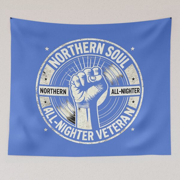 Item preview, Northern Soul Transparent Retro All-Nighter Design designed and sold by leyfinder.
