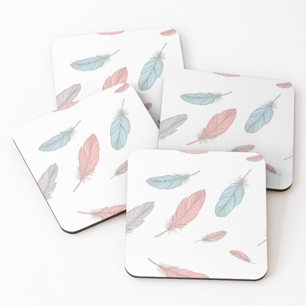 Item preview, Boho Serenity: Drift of Delicate Feathers designed and sold by SeanOsShirts.