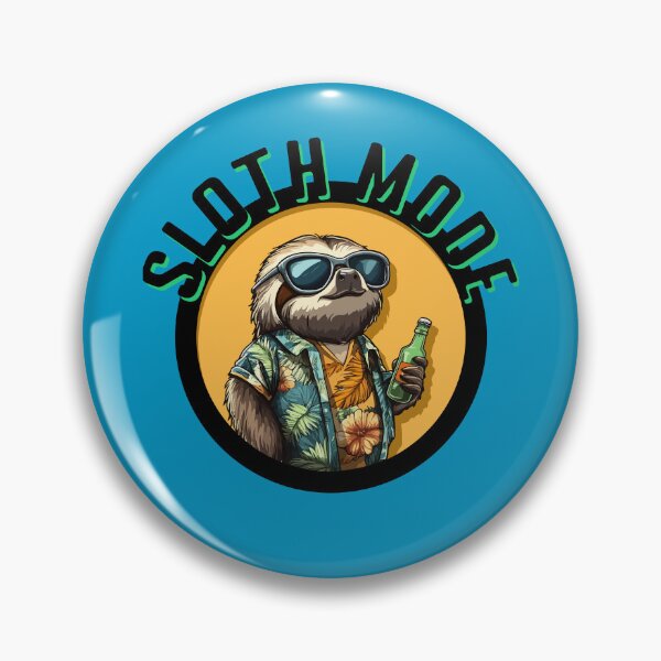 Item preview, Sloth Mode (with Black Lettering) designed and sold by VelvetRoom.