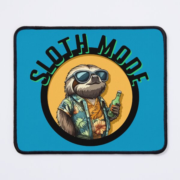 Item preview, Sloth Mode (with Black Lettering) designed and sold by VelvetRoom.