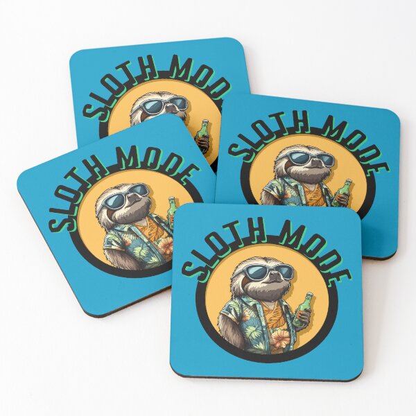 Item preview, Sloth Mode (with Black Lettering) designed and sold by VelvetRoom.