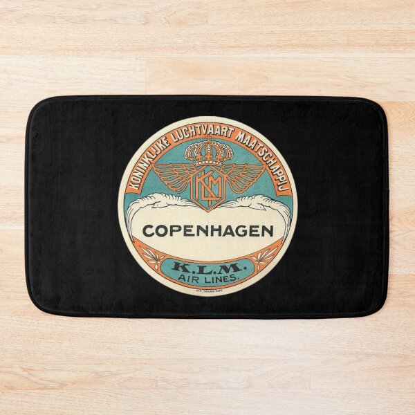 Item preview, KLM Airlines Old Luggage Label designed and sold by FutureTraveller.