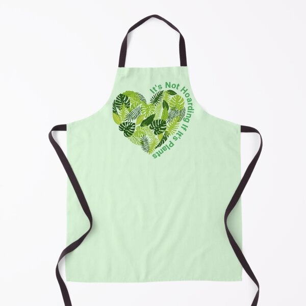 Item preview, It is Not Hoarding If It is Plants - Cute Heart Shaped Leaves designed and sold by Wiss2Arts.