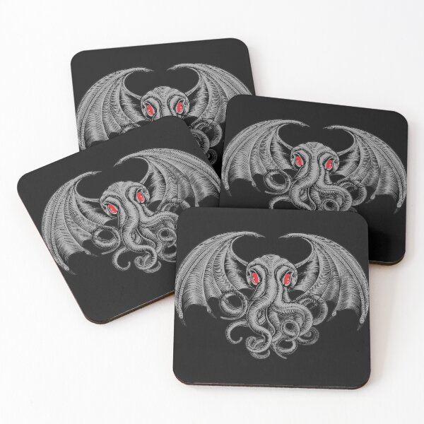 Artikelvorschau, Lovecraftianischer Horror Geflügelter Großer Alter entworfen und verkauft von Ferndragons.