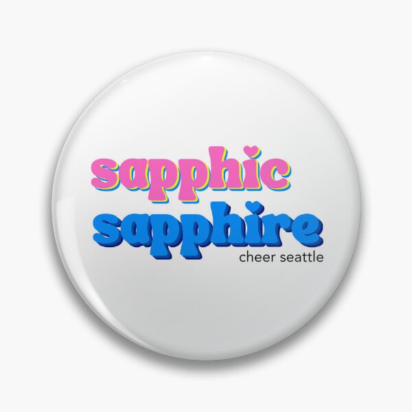 Item preview, sapphire in pan designed and sold by CheerSeattle.
