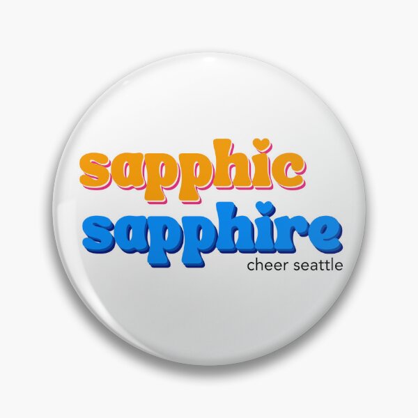 Item preview, sapphire in lesbian designed and sold by CheerSeattle.