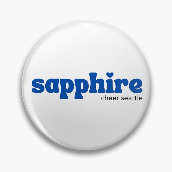 Item preview, sapphire in blue designed and sold by CheerSeattle.