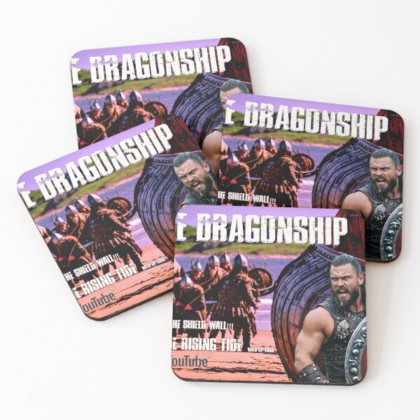 Item preview, THE DRAGONSHIP T SHIRT designed and sold by RPTHOR.