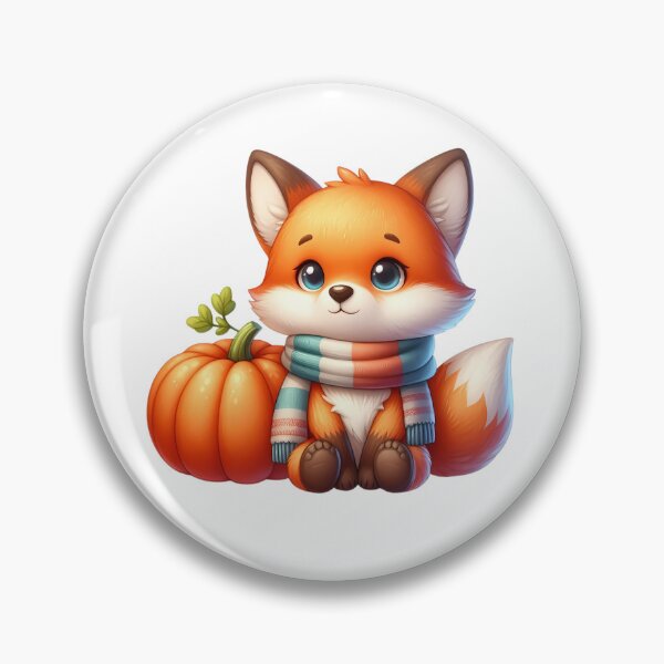 Item preview, Cute Fox in Autumn designed and sold by stylishdzign.
