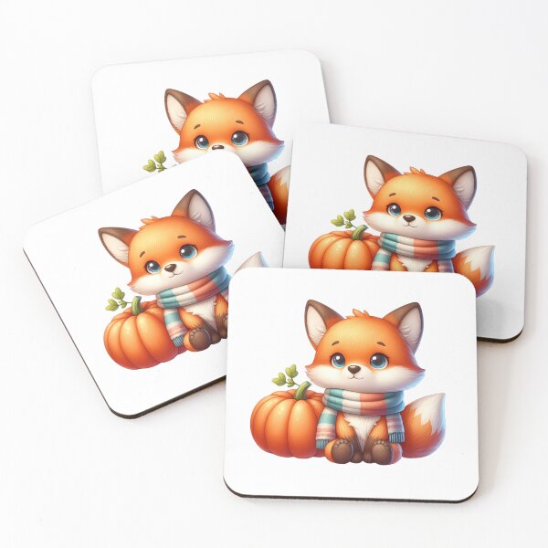 Item preview, Cute Fox in Autumn designed and sold by stylishdzign.