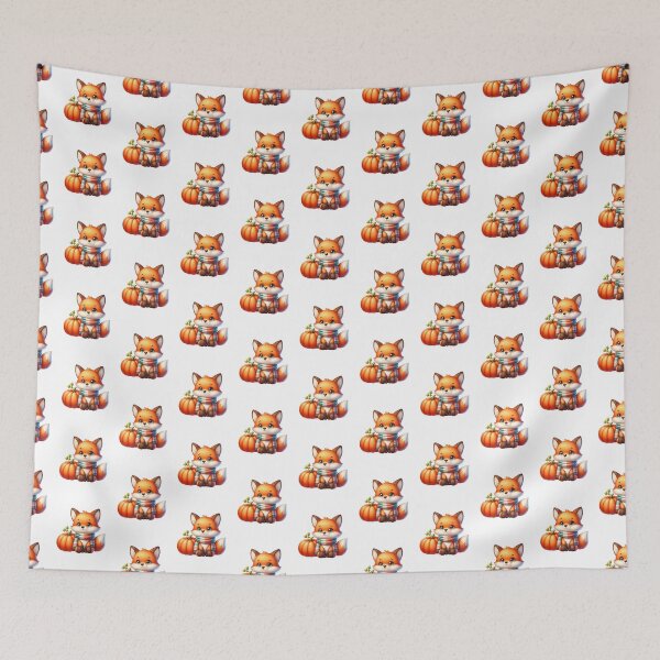 Item preview, Cute Fox in Autumn designed and sold by stylishdzign.