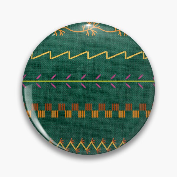 Item preview, Sewing Stitch Patterns on Textured Fabric Effect Background  designed and sold by Nancyanna.