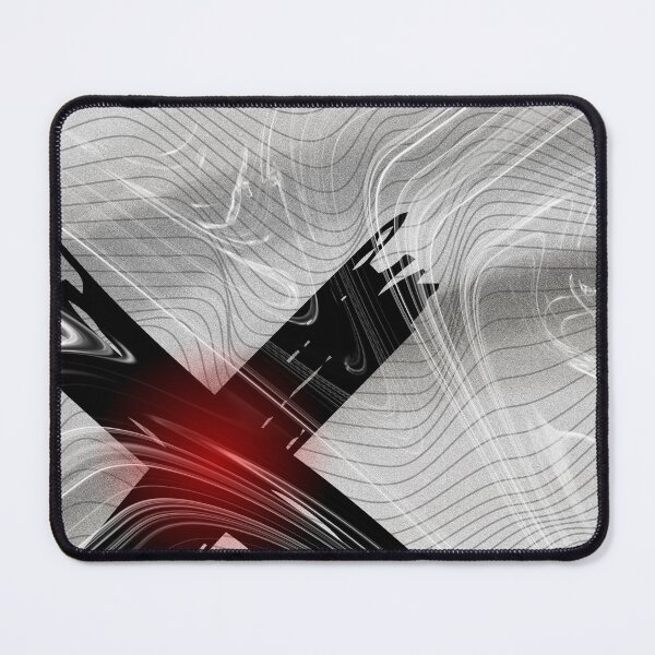 Item preview, Abstract black and white cross designed and sold by Abelievingheart.