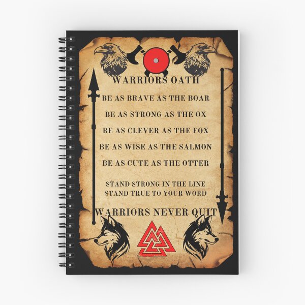 Item preview, Viking Warrior's Oath designed and sold by Ferndragons.