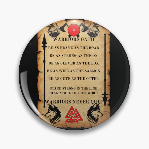 Item preview, Viking Warrior's Oath designed and sold by Ferndragons.