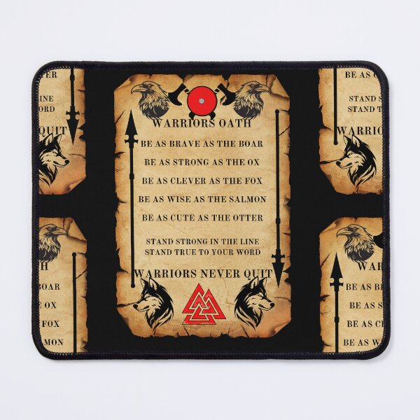Item preview, Viking Warrior's Oath designed and sold by Ferndragons.