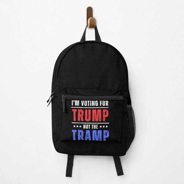 Item preview, I'm Voting For Trump Not The Tramp designed and sold by ANNINOART ⭐⭐⭐⭐⭐.