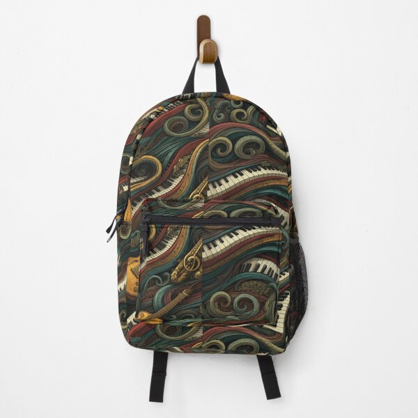 Item preview, Melodic Harmony: Flowing Notes and Instruments designed and sold by SeanOsShirts.