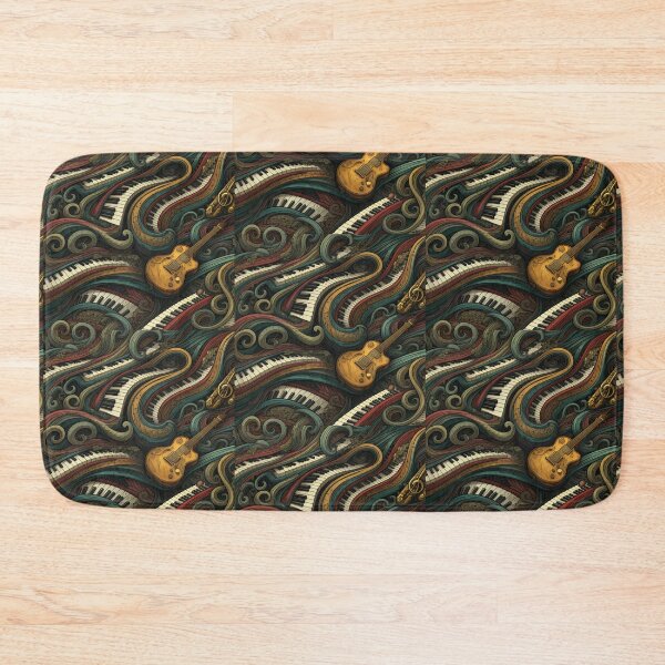 Item preview, Melodic Harmony: Flowing Notes and Instruments designed and sold by SeanOsShirts.