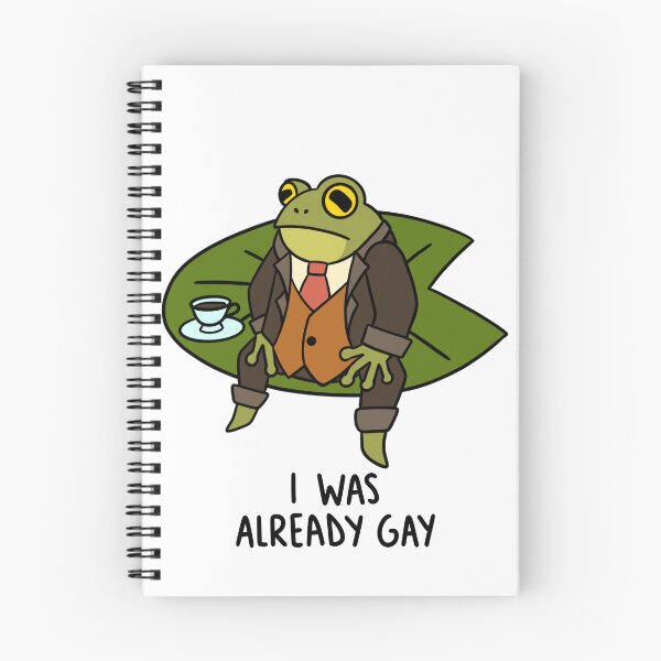 Item preview, Already Gay Frog designed and sold by tokuartsco.