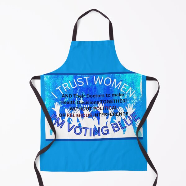 Item preview, Hands for Change - Trust Women, Vote Blue - UPDATED designed and sold by WheelieGdArt.