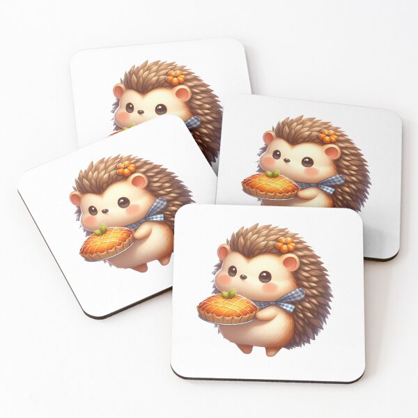 Item preview, Cute Hedgehog in Fall Season designed and sold by stylishdzign.