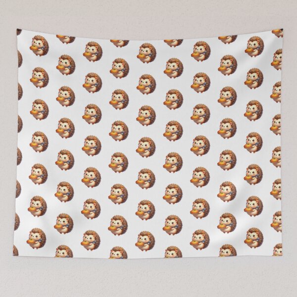 Item preview, Cute Hedgehog in Fall Season designed and sold by stylishdzign.