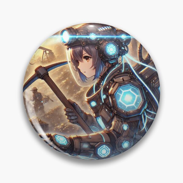 Item preview, anime girl from the future designed and sold by LOAMBO5AI.