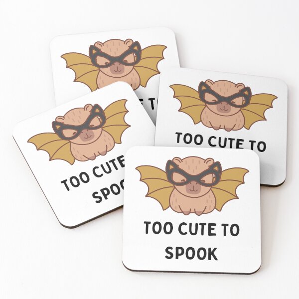 Item preview, A beautiful Capybara in disguise, phrase: Too cute to scare designed and sold by mysummerland.