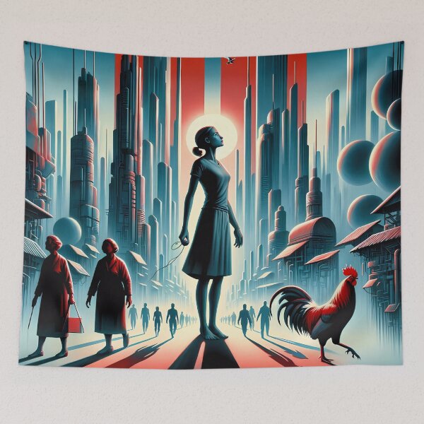 Item preview, Futuristic City Dreams designed and sold by FNORD-10111.
